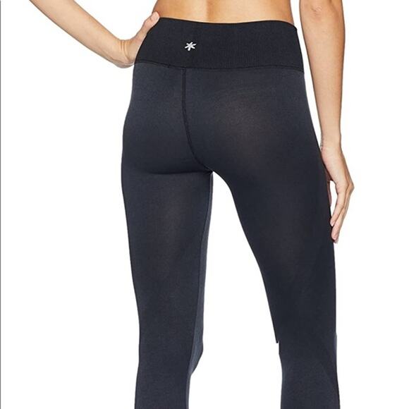 Splendid Leggings Womens X Small Black Grey Distressed Stretch Mid Rise - Picture 6 of 11